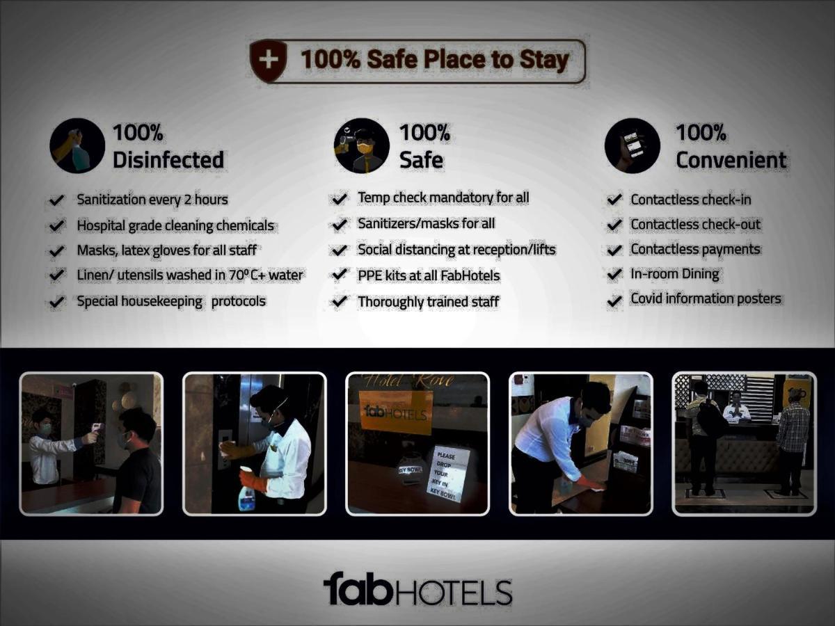 Fabhotel Mid Town Grand 潘切库拉 外观 照片